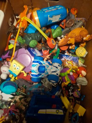 Lote Juguetes Figuras Acción y Nerf