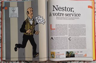 Tintín i personatges a la història en Francés