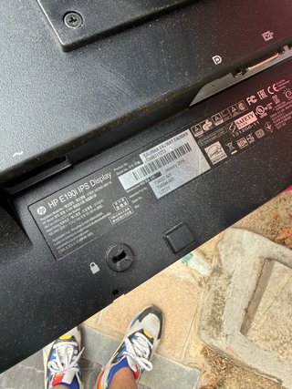 Pantalla hp y teclado dell