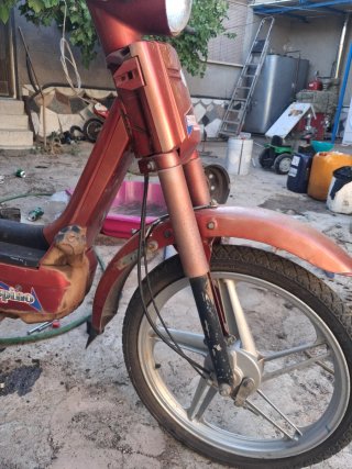 Vespino NLX Roja y Plata