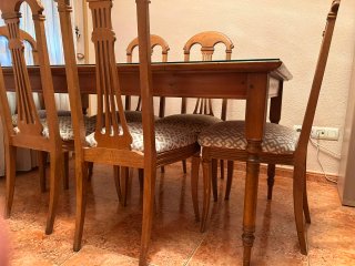 Mesa de comedor más sillas