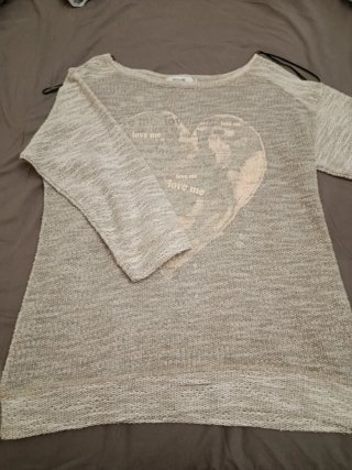 Jersey fino Forever 21 manga media talla única
