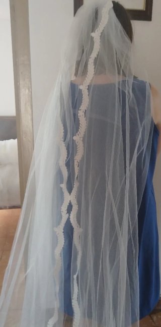 Vestido de Novia elegante y sofisticado.