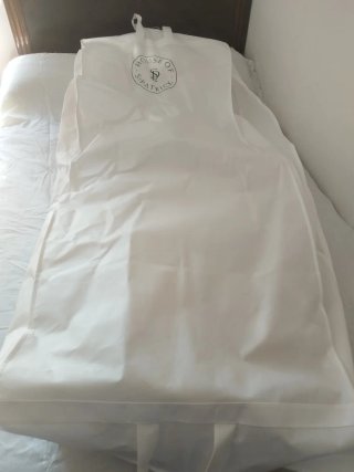 Vestido de Novia elegante y sofisticado.