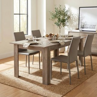 Tavolo da Pranzo Rettangolare Allungabile 200x90cm