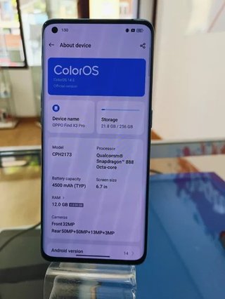 OPPO Find X3 Pro Azul 256GB 12GB RAM 5G