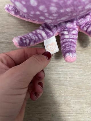 Peluche TY Beanie Boo Pulpo Morado