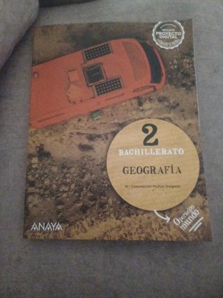 Geografía 2o Bachillerato