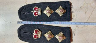 Charreteras Coronel Británico Insignias Militares