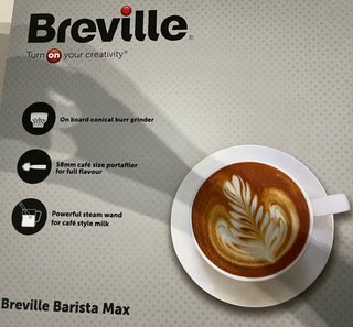 Cafetera Breville Barista Max VCF126X