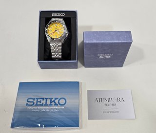 Seiko 5 Sports GMT Amarillo