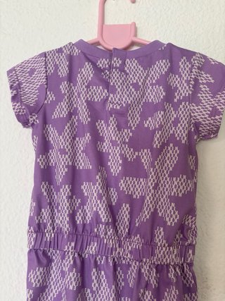 Mono Nike Morado Estampado 18 Meses
