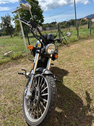 Leonart Daytona 125cc Cruiser Negra