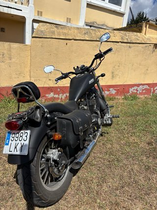Leonart Daytona 125cc Cruiser Negra