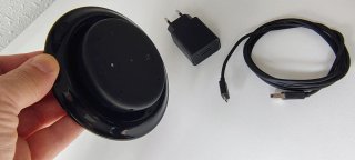 Amazon Echo Input + Soporte Negro