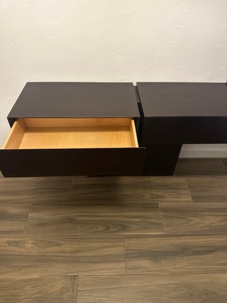 Mueble recibidor moderno madera