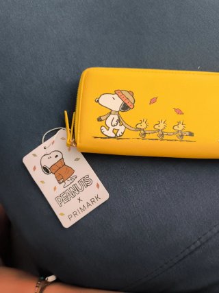 Cartera Snoopy Peanuts Amarilla