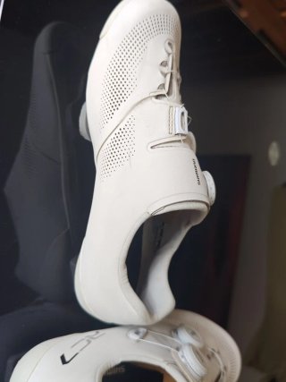 Zapatillas Ciclismo SH-RC703 Blancas talla 41