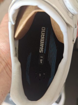 Zapatillas Ciclismo SH-RC703 Blancas talla 41
