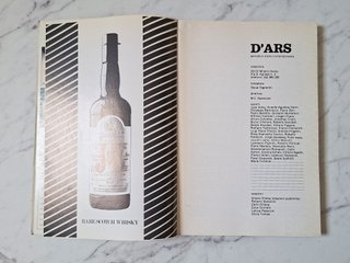 Rivista D'Ars n. 96 1981 Arte Contemporanea