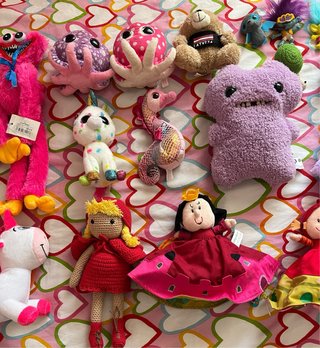 Lote de peluches variados