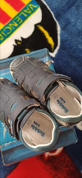 Sandalias Bubble Kids Azul Talla 29