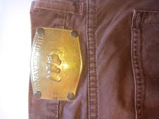 Vaqueros vintage Bonaventure marrones T33