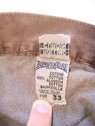 Vaqueros vintage Bonaventure marrones T33