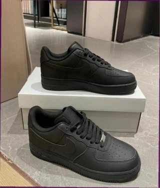 Zapatillas Nike Air Force 1 Talla 39 Negras