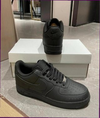 Zapatillas Nike Air Force 1 Talla 39 Negras