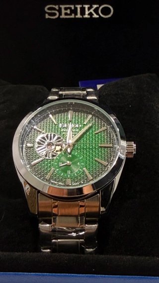 Reloj Mecánico Automático Seiko MOD Presage verde