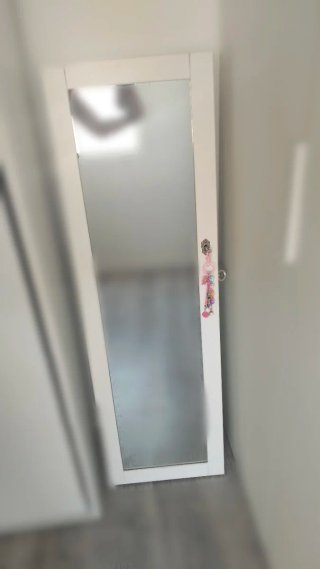 Espejo joyero de pared
