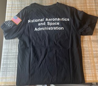 Camiseta Negra Nasa "Mester Tee" Talla S