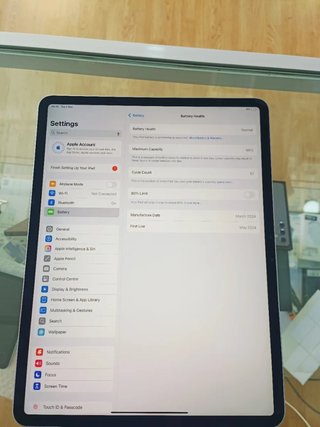 iPad Air 13 gris 128GB M2