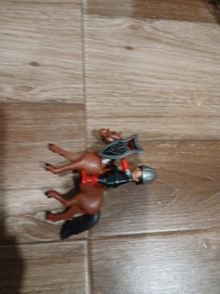 Caballo con caballero Playmobil Todo 4€