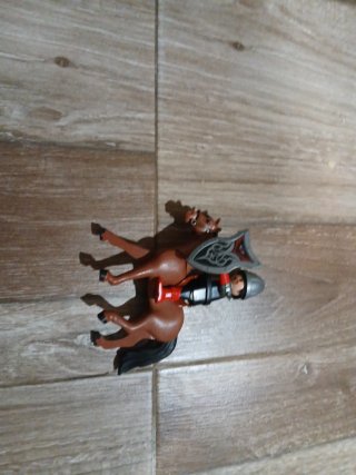Caballo con caballero Playmobil Todo 4€
