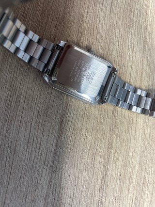 Reloj Casio Plata y Blanco