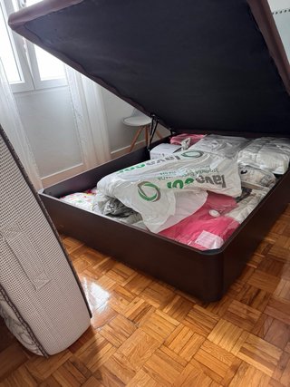 Colchón con canapé y cabecero