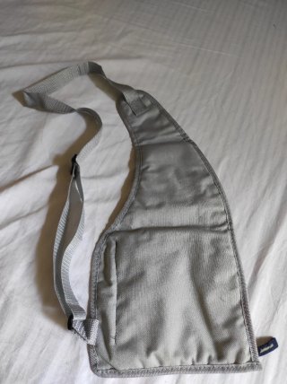 Marsupio Cooper 1978 blu/grigio