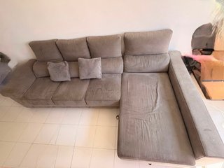 Sofá modular gris L