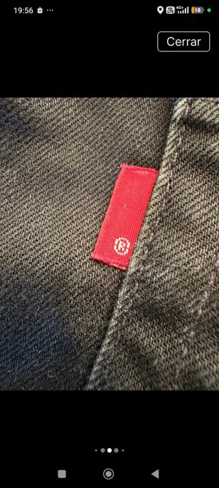 Pantalón Levis 512 Negro W33 L36