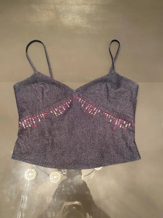 Traje Mango 3 piezas azul y rosa