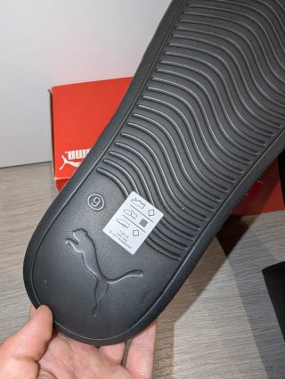 Chanclas Puma Negras Talla 43