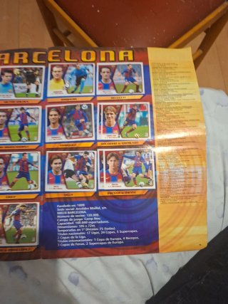 Álbum Cromos Liga 2005-2006 Colecciones este