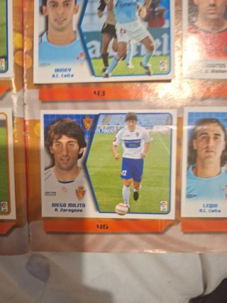 Álbum Cromos Liga 2005-2006 Colecciones este