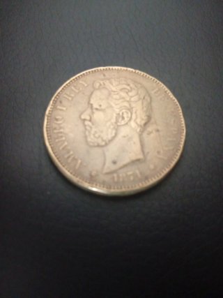 Moneda Antigua 1871