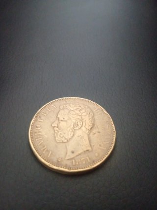 Moneda Antigua 1871