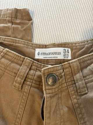Pantalones cargo marrones
