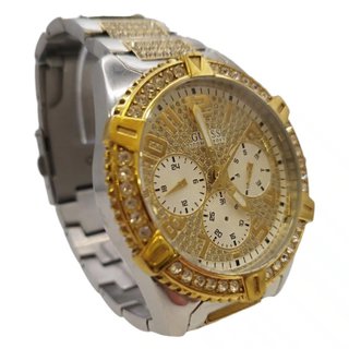 RELOJ DE CUARZO GUESS W0799G4 DORADO