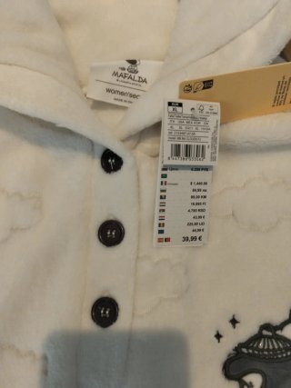 Pijama Women'secret Nieve Talla XL Nuevo